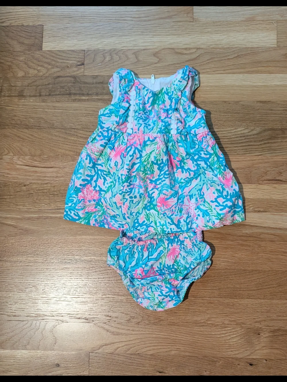 Lily Pulitzer 3-6 Baby Dress & Bloomers
